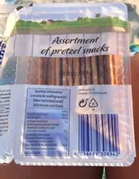 Assortament of pretzel snack