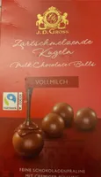 Milk chocolate balls