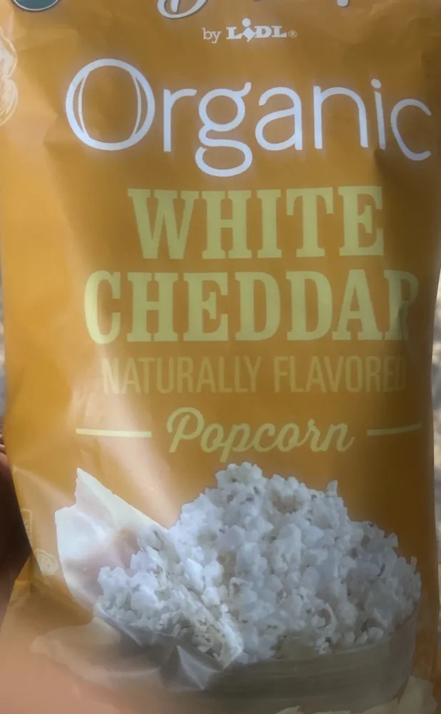 Organic White Cheddar Popcorn