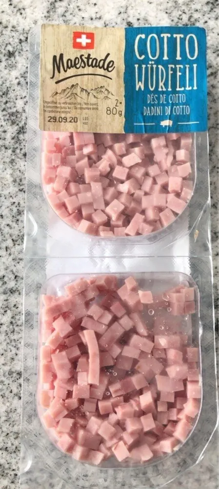 Schinkenwürfeli