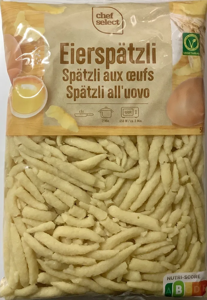 Spätzli aux œufs