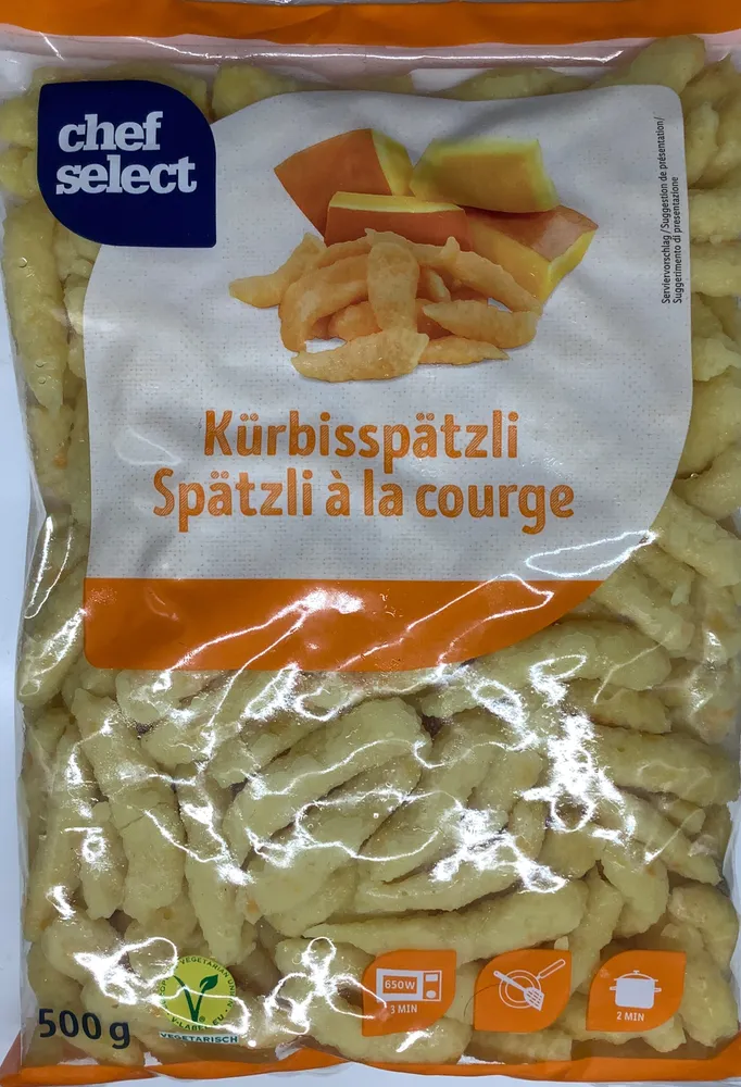 Spätzli à la courge