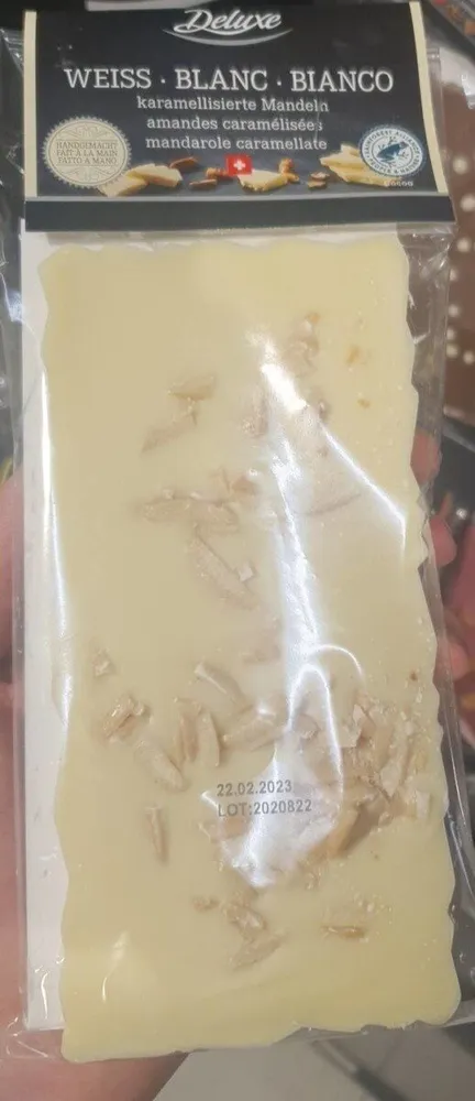 Blanc amandes caramélisées