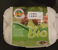 6 oeufs bio suisses
