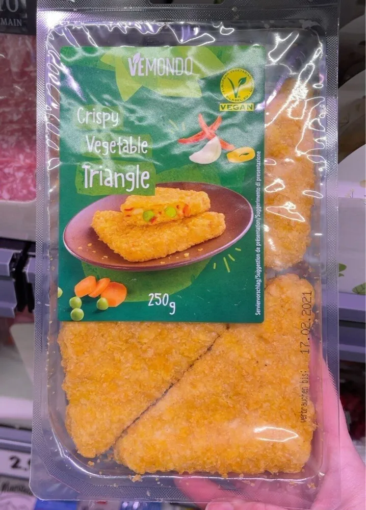 Crispy Vegetable Triangle