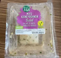 Salade de maïs - haricots rouges