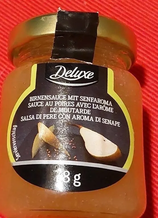 Birnensauce mit Senfaroma