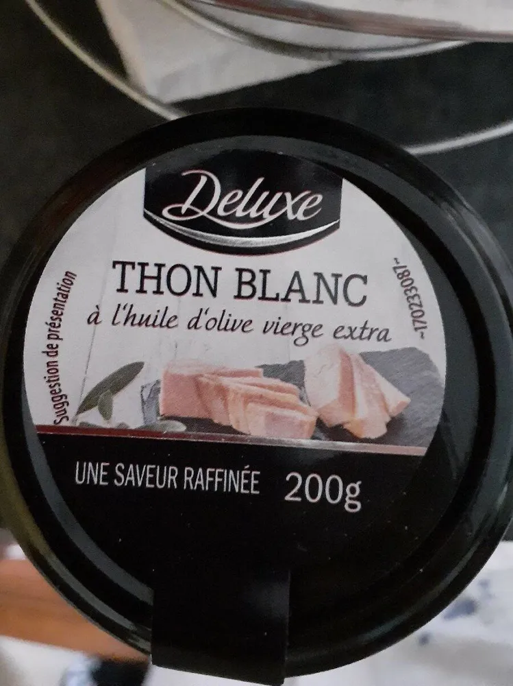 Deluxe thon blanc