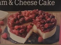 Raspberry cream e cheese cake