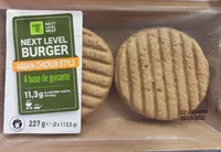 Next level burger chicken style