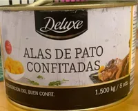 Alas de pato confitadas