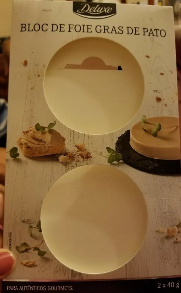 Foie gras de pato