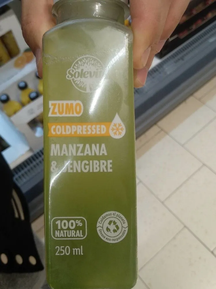 Zumo cold pressed manzana&jengibre