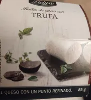 Rulito de queso con trufa