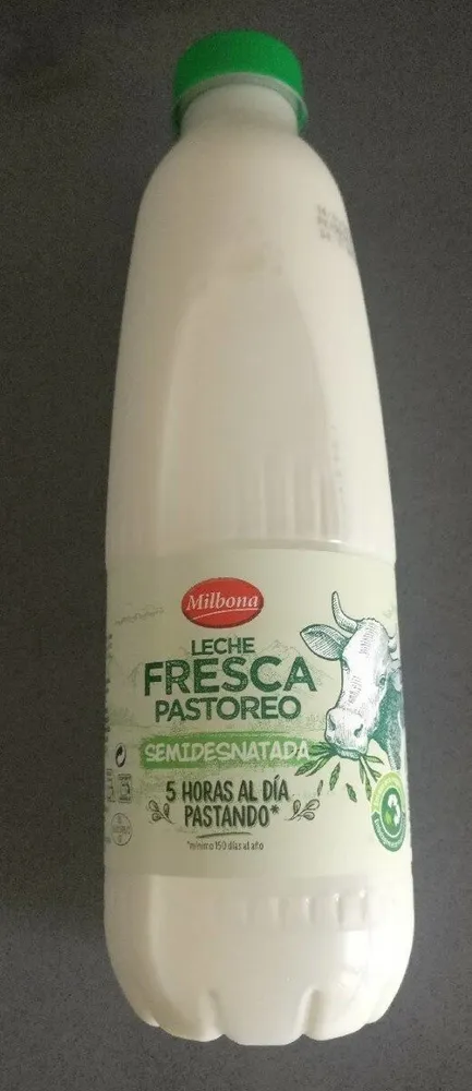 Leche fresca pastoreo semidesnatada