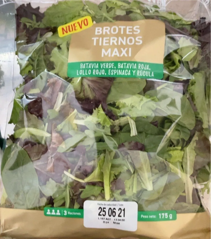 Brotes tiernos maxi