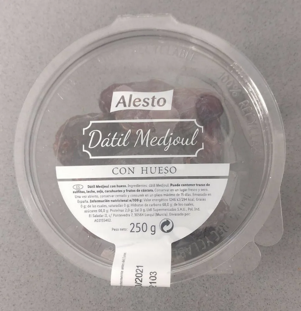 Dátil Medjoul con hueso 250g