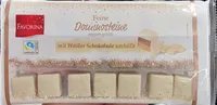 Dominosteine weiße Schokolade