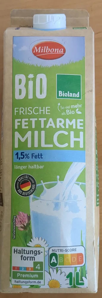 Fettarme Milch