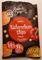 Kichererbsen Chips Paprika