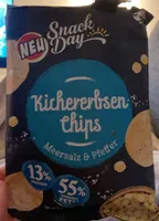 Kichererbsen Chips Meersalz & Pfeffer