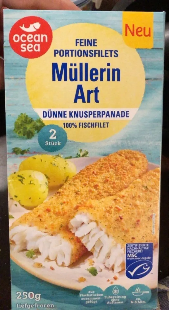 Feine Portionsfilets Müllerin Art