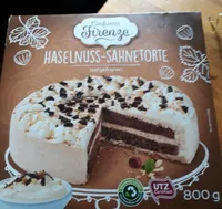 Die Marke ist Confiserie Firenze Haselnuss Sahnetorte