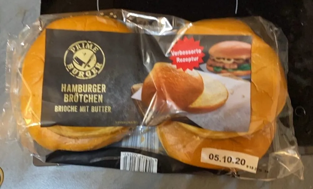 Hamburger Brötchen brioche