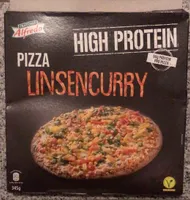 Pizza Linsen Curry High Protein