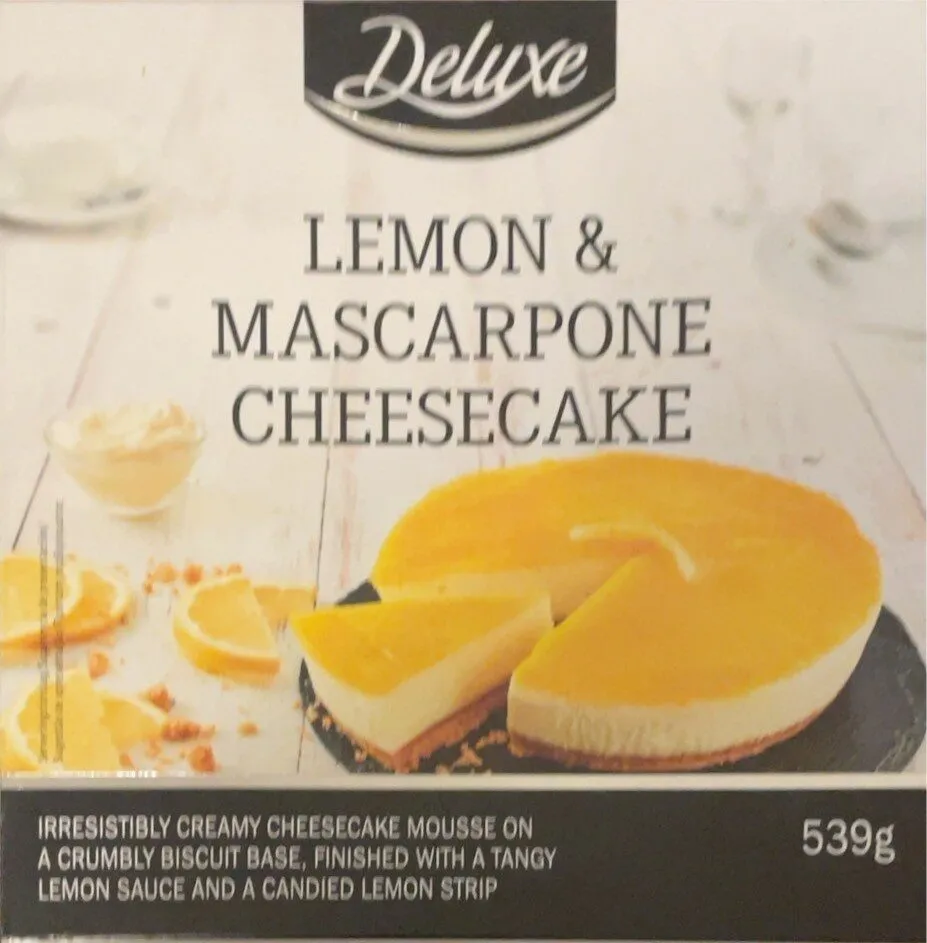 Lemon & Mascarpone Cheesecake