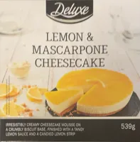 Lemon & Mascarpone Cheesecake