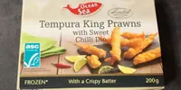 Tempura king prawns