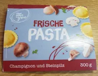 Frische Pasta Champion und Steinpilz