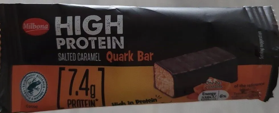 Quarkriegel Salzkarmel