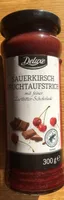 Sauerkirsch Fruchtaufstrich mit Zartbitter Schokolade