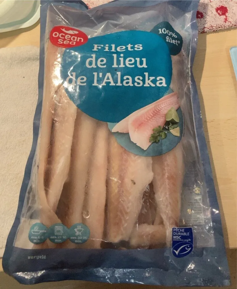 Filets de lieu de l’Alaska