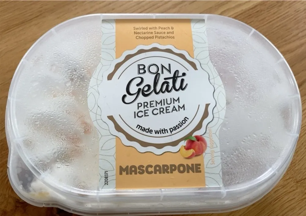 Bon Gelati mascarpone