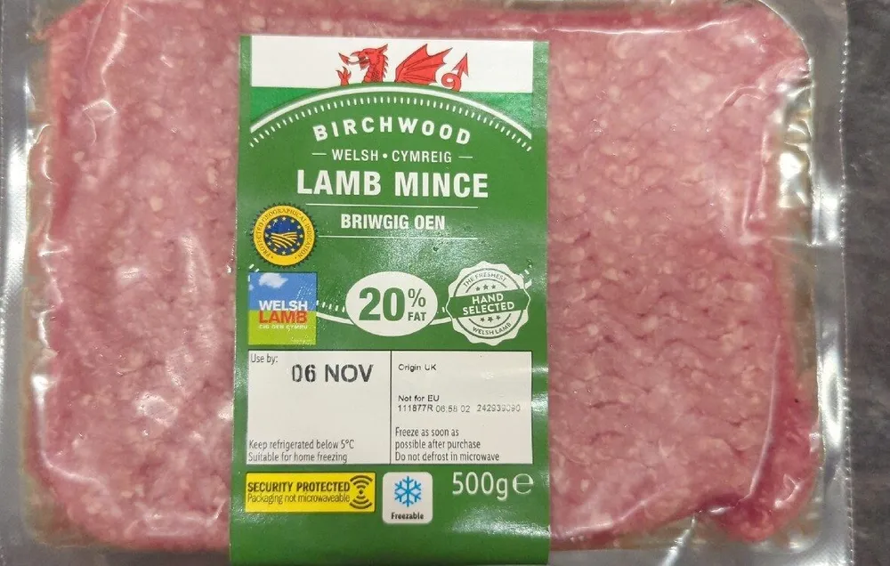 Welsh Lamb Mince 20%