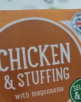 Chicken and stuffing sandwich