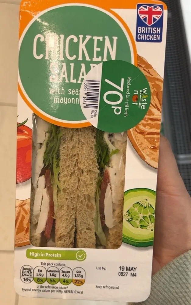 Chicken salad sandwich