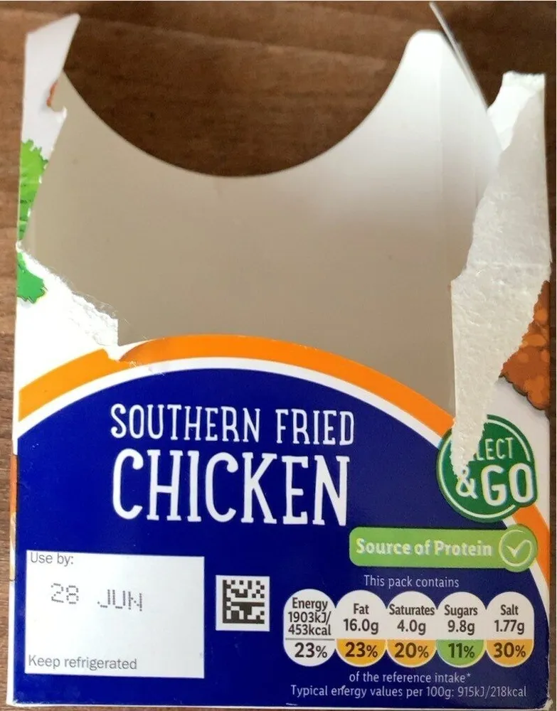 Southern fried chicken