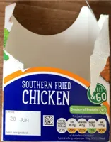 Southern fried chicken