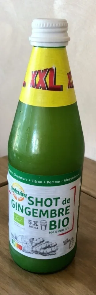 Bio gyömbér shot