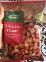 Chilli & lime flavour crispy coated peanuts