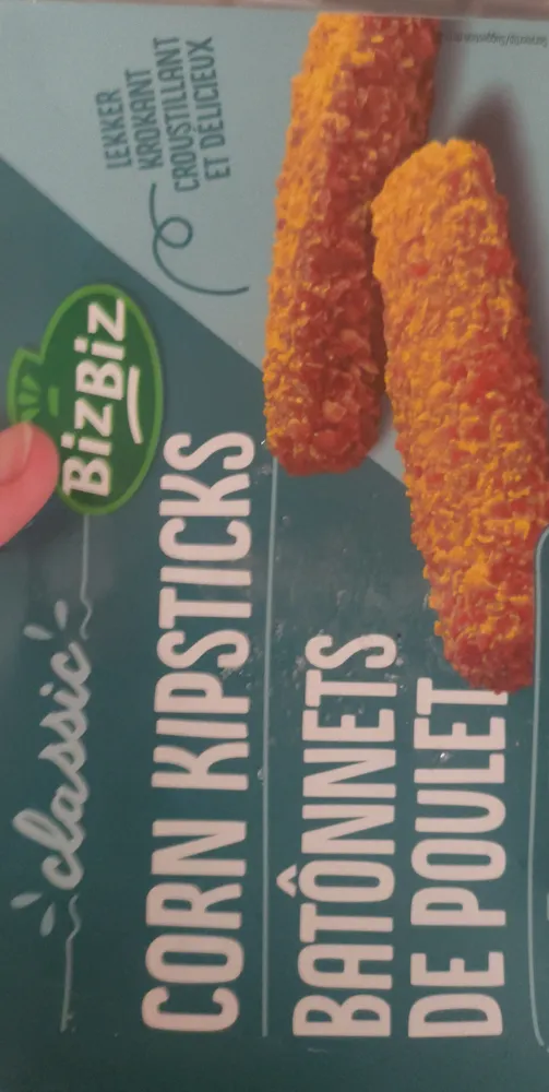 CORN KIPSTICKS BÂTONNETS DE POULET