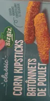 CORN KIPSTICKS BÂTONNETS DE POULET