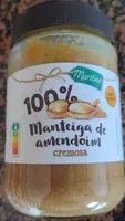 Manteiga de amendoim cremosa
