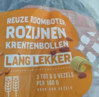 REUZE ROOMBOTER ROZONEN KRENTENBOLLEN LANG LEKKER