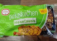 Dinkelkuchen Haselnuss