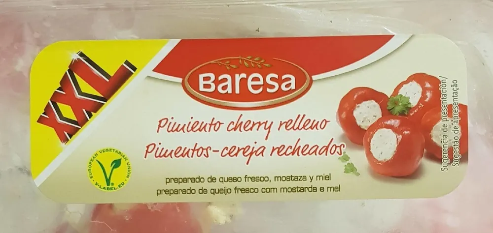 Pimiento cherry relleno